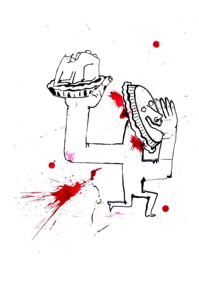 pie eating Card 22165 created by ARTDJG