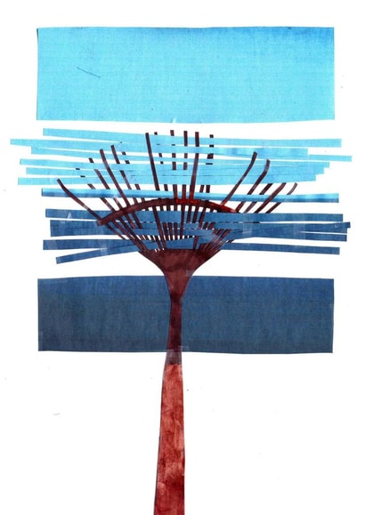 rake leaves Card 22167 created by ARTDJG