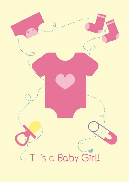 babyshower shower New Baby Card 1081 created by Juliana Motzko