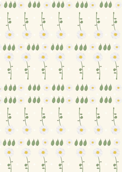 Daisy yellow Card 23512 created by Lucy McDonald