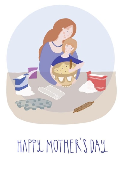 mothers mother's Mother's Day Card 23515 created by Lucy McDonald