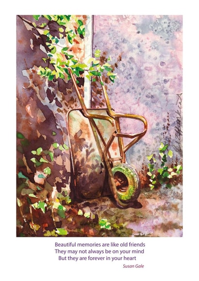 friendship bereavement Card 22758 created by L i z  H a n k i n s