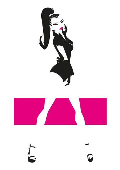 burlesque girl Card 23603 created by Rian Hughes