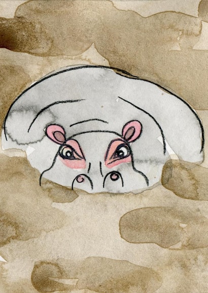 animal animals Card 23583 created by Ruth Ferrier Illustration