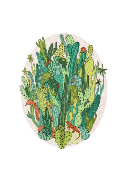cacti cactus Card 23558 created by Gaby D'Alessandro
