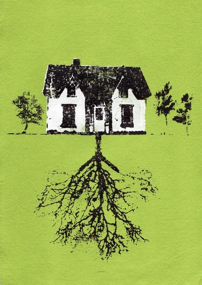 Pretty House New Home Card - Tree created by Katie Edwards