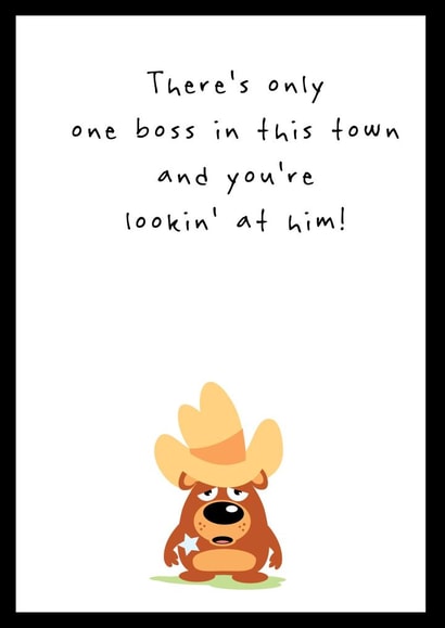 boss bear Card 24001 created by Nick Diggory