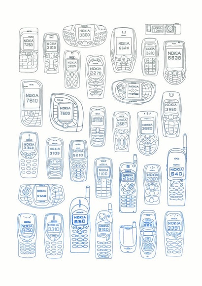 Nokia phone Card 23241 created by Tianju Duan