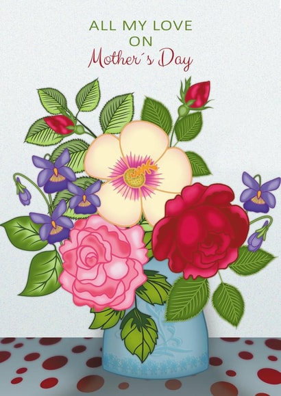 Mother's Day Mothers Day Card 24093 created by Lorraine Stylianou