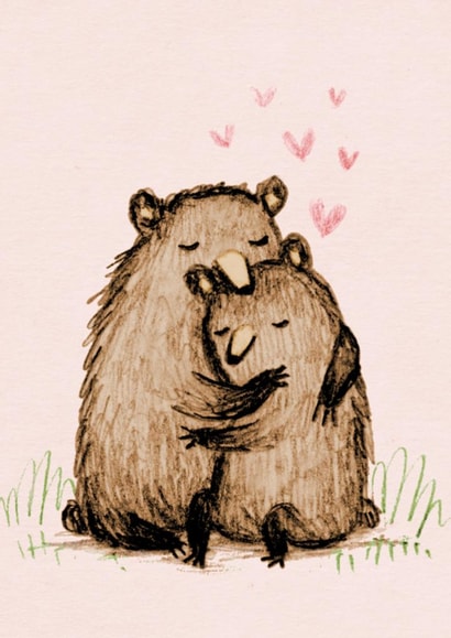 valentines bear Card 22633 created by Sophie Corrigan