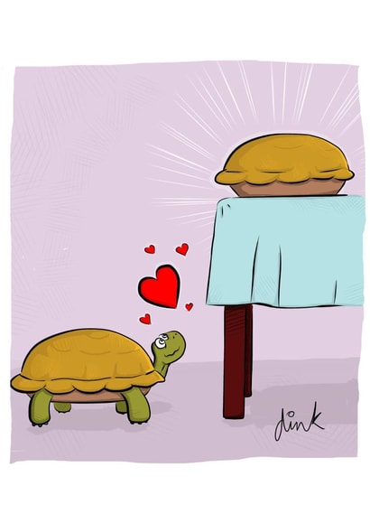 animals food Valentines Day Card 22536 created by Chris Williams