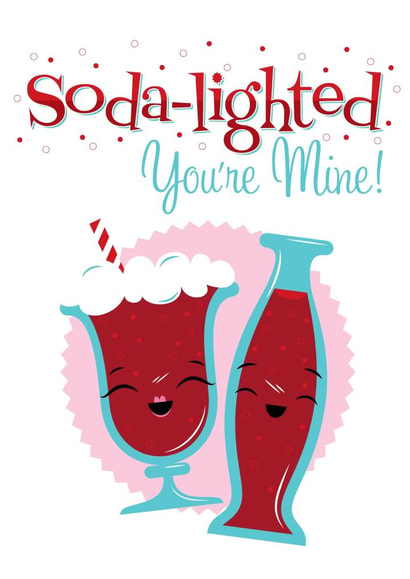 soda delighted Anniversary Card 22819 created by Daniel Clark