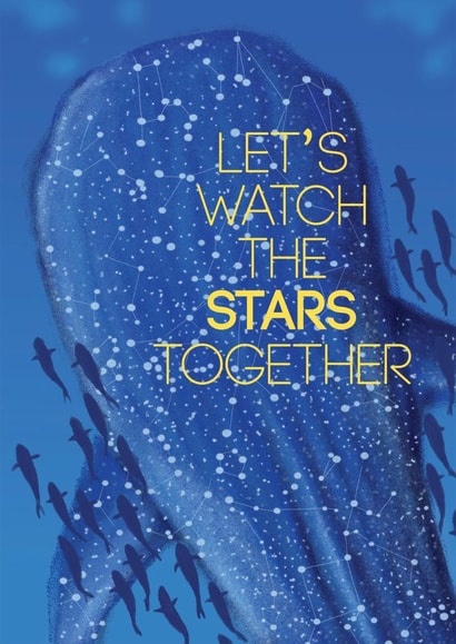 sharkwhale stars Card 23223 created by Tânia A. Cardoso