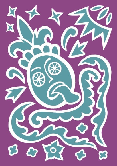 decorative pattern Card 24200 created by Alan Rogerson