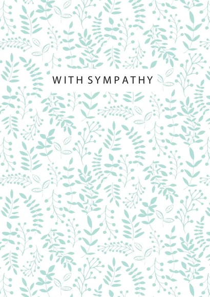 SYMPATHY with Sympathy Card 1665 created by Jessica Hogarth