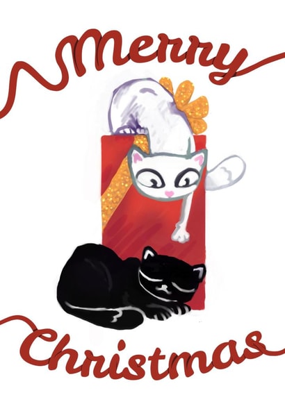 Christmas greeting Card 24171 created by Julia Hellgren