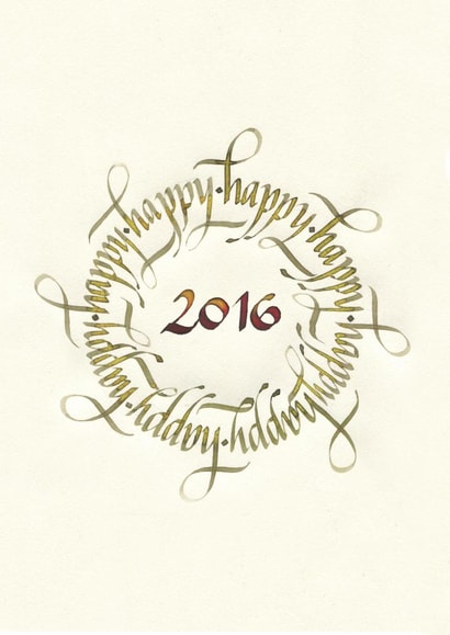 christmas happy Card 22980 created by Esther Gordo