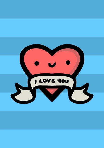 blue valentines Card 24597 created by Ommy'Noms