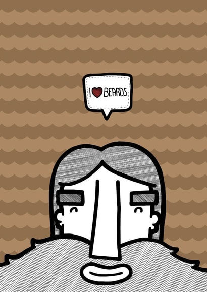 beard hair Just because... Card 24599 created by Ommy'Noms