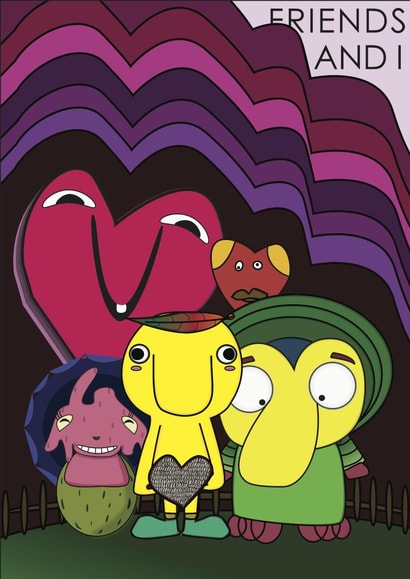 Friends and Card 22865 created by Chan Yi Jun