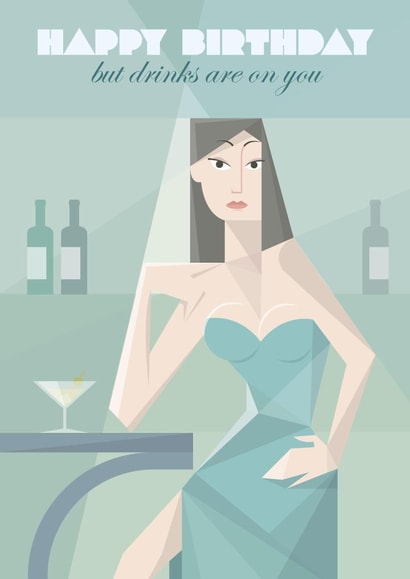 happy birthday Birthday Card 22180 created by Stef Rymenants