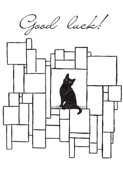 Goodluck Good Good Luck Card 24132 created by Sun Pennies 