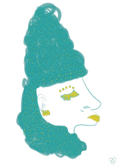 Gold Female Card 22868 created by Chan Yi Jun