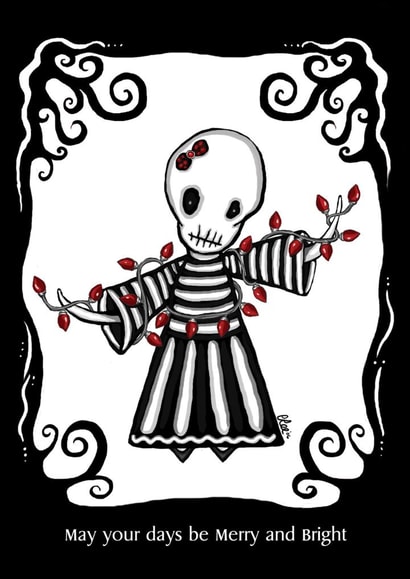 christmas holiday Card 24762 created by Calan Ree