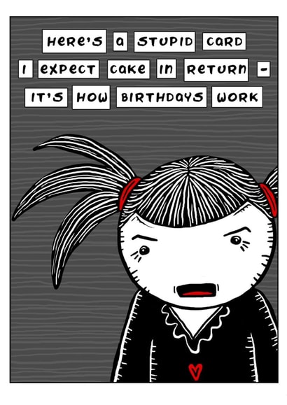 birthday haiku Birthday Card 24763 created by Calan Ree