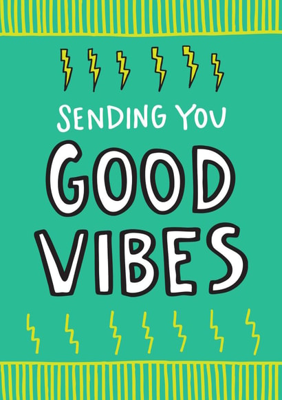 Sending You Good Vibes Card created by Angela Chick