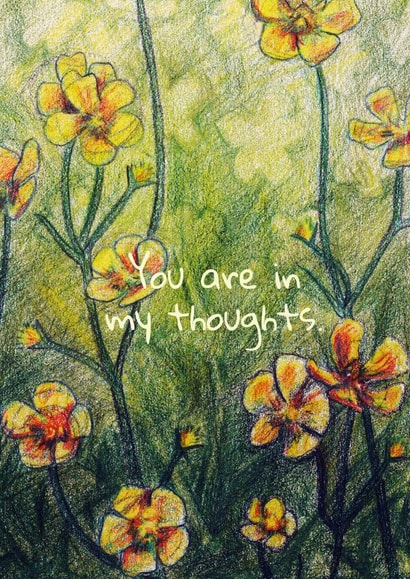 you are Thinking of you Card 24174 created by Julia Hellgren