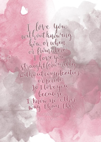 Valentines day love Valentines Day Card 22587 created by Tin Perez