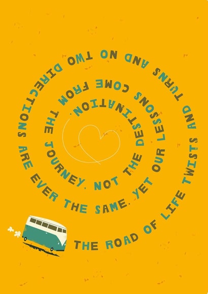 road life Just because... Card 2448 created by John Haslam