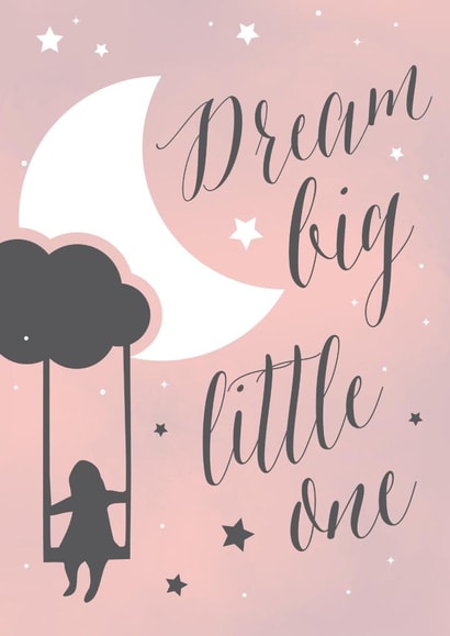 baby girl New Baby Card 2424 created by Pippa Race