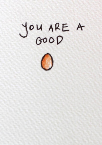 good egg Thank You Card 25872 created by Pencil & Polish