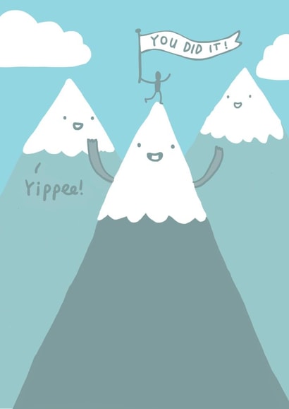 mountains congratulations Congratulations Card 2909 created by Sarah Ray