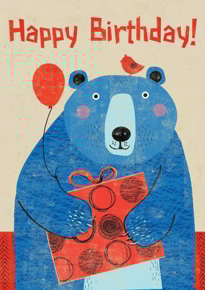 bear cute Birthday Card 2283 created by Rocket68