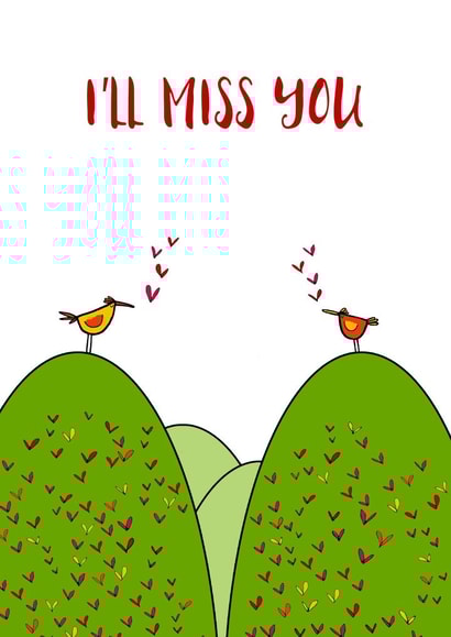 missyou justbecause Leaving Card 1660 created by Celia Hyland