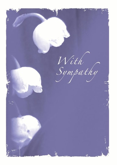 bereavement flower Sympathy Card 3119 created by JellynBean