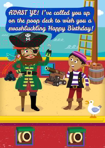 Pirate Birthday created by Jon Higham