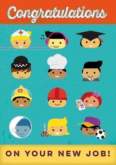 newjob congratulations New Job Card 1047 created by Jon Higham