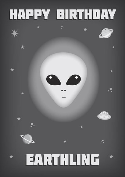 Alien Birthday for the Sci-Fi lover! created by Jon Higham