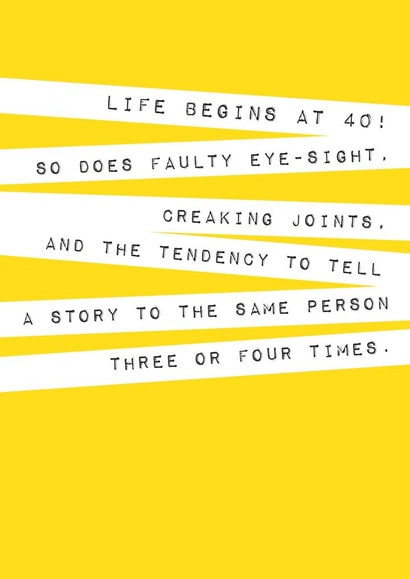 birthday 40 Birthday Card 1383 created by Megan Claire