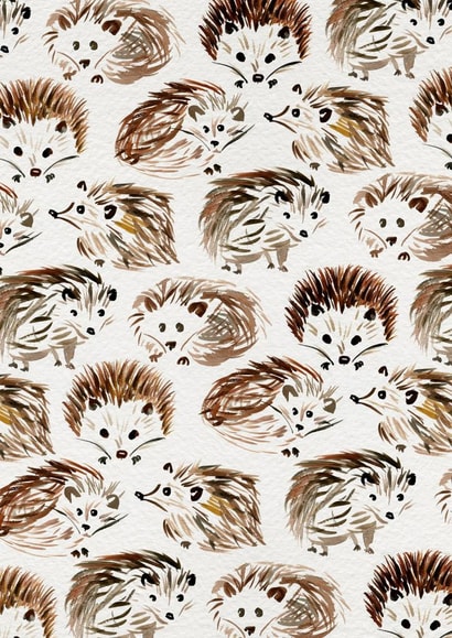 hedgehog MALE Card 3626 created by Cat Coquillette