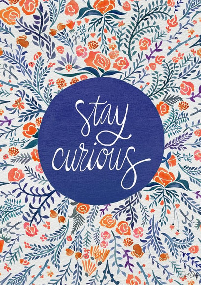 stay curious Just because... Card 3639 created by Cat Coquillette