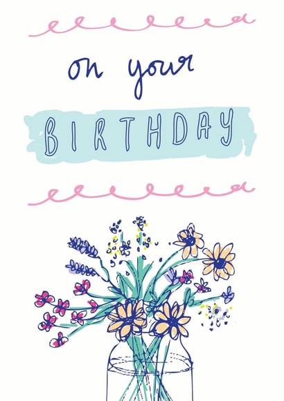 birthday bday Birthday Card 4129 created by Angie Browning