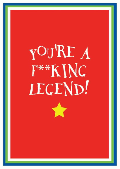 legend fathers Thank You Card 26561 created by Tabitha's Imagination