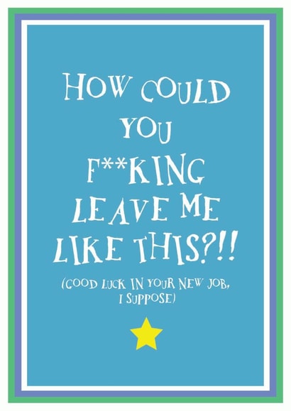 new job Leaving Card 26564 created by Tabitha's Imagination