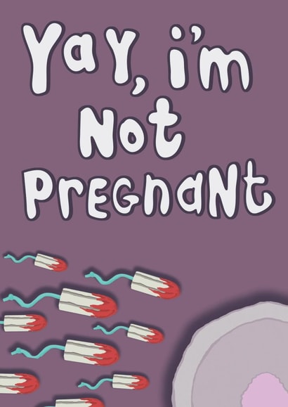 pregnant not Card 26583 created by Floppy Broc