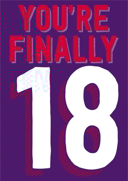 age birthday Birthday Card 2956 created by Dean Morris Cards